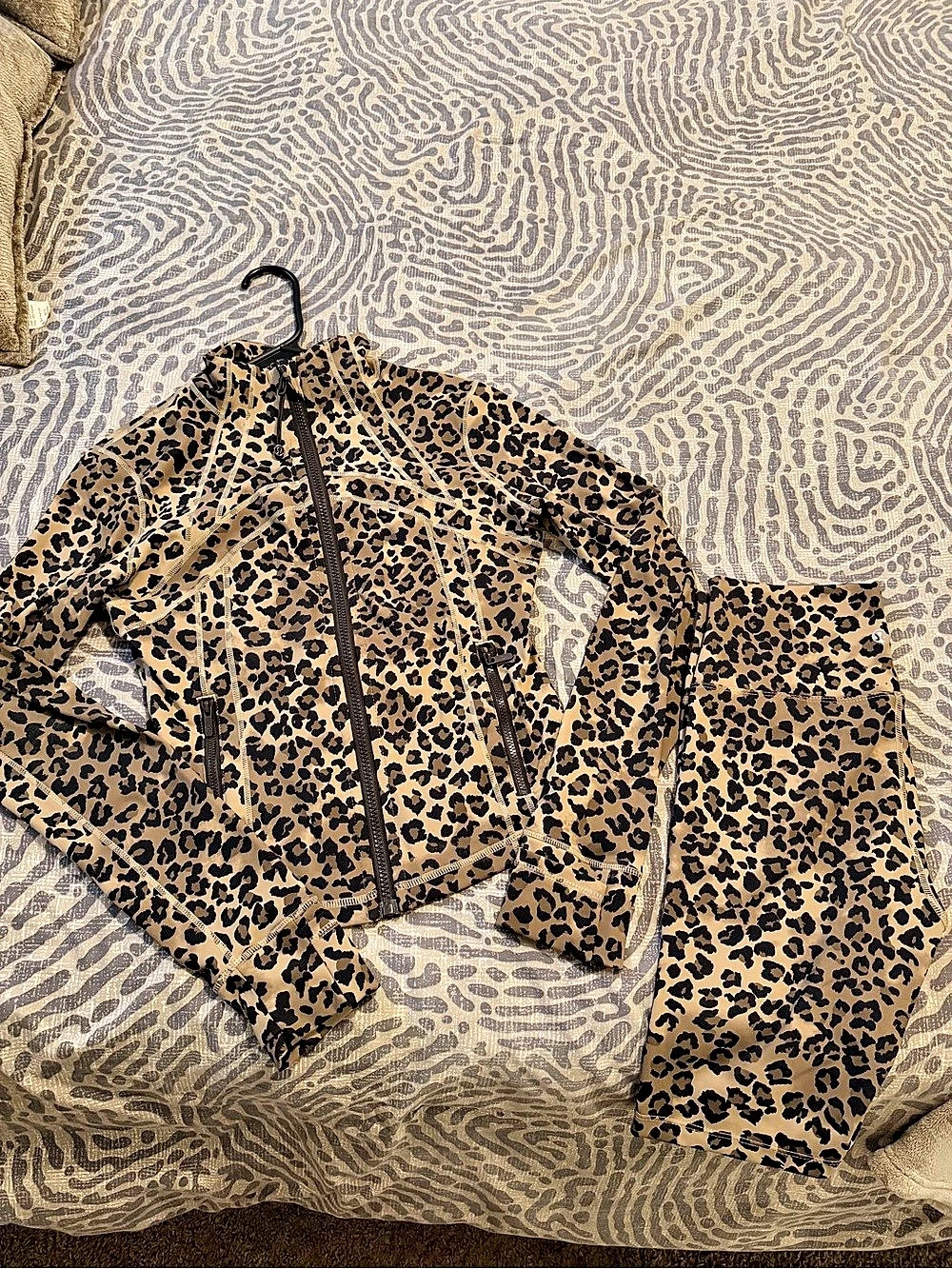 Lululemon Hooded Define Jacket *Nulu Leopard Print